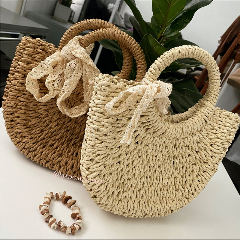 “Vacay” Bag-Beige ♡